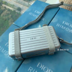 RIMOWA 20 CASE BAG IN GREY ALUMINUM MAGNESIUM - Image 2