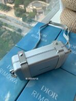 RIMOWA 20 CASE BAG IN GREY ALUMINUM MAGNESIUM - Image 4