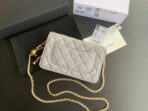 CLASSIC WOC 19CM WHITE LAMBSKIN GOLD HARDWARE - Image 5