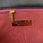 CC MEDIUM 26 FLAP BAG IN BLACK - Image 10