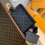 ANPHA WEARABLE WALLET 18 IN BLACK MONOGRAM ECLIPSE REVERSE CALFSKIN