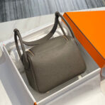 HM LINDY 30 BAG IN SEPIA BROWN  GOLD HARDWARE - Image 2