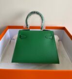 KELLY MINI 20 BAG IN EMERALD GREEN  WITH GOLD HARDWARE - Image 2