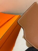 HM RoulisSlim Wallet 12.7 Tan  GHW - Image 7