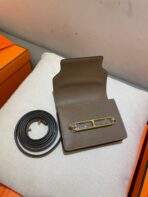 HM RoulisSlim Wallet 12.7 Brown  GHW - Image 6