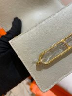 HM RoulisSlim Wallet 12.7 White  GHW - Image 4