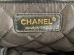 CC LARGE 42 BAG IN BLACK CALFSKIN GOLD HARDWARE - Image 7