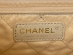 CC LARGE 42 HANDBAG IN WHITE SHINY CALFSKIN GOLD HARDWARE - Image 9