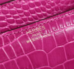 HM CONSTANCE 23 BARBIE PINK  SILVER HARDWARE - Image 7