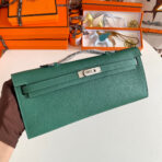 KELLY CUT 31 IN GREEN FOREST  WITH SILVER HARDWARE - Image 3