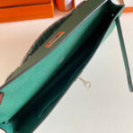 KELLY CUT 31 IN GREEN FOREST  WITH SILVER HARDWARE - Image 8