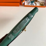 KELLY CUT 31 IN GREEN FOREST  WITH GOLD HARDWARE - Image 9