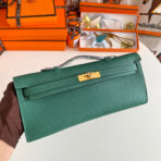 KELLY CUT 31 IN GREEN FOREST  WITH GOLD HARDWARE - Image 2