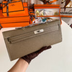 KELLY CUT 31 IN MOCHA BROWN  WITH SILVER HARDWARE - Image 3