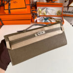 KELLY CUT 31 IN MOCHA BROWN  WITH SILVER HARDWARE