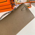 KELLY CUT 31 IN MOCHA BROWN  WITH SILVER HARDWARE - Image 6