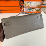 KELLY CUT 31 IN WOOD BROWN  WITH GOLD HARDWARE - Image 4