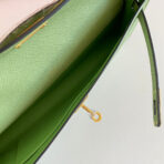 KELLY CUT 31 IN APPLE GREEN  WITH GOLD HARDWARE - Image 4