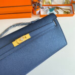 KELLY CUT 31 IN CLASSIC BLUE  WITH GOLD HARDWARE - Image 6