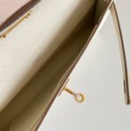 KELLY CUT 31 IN BEIGE CREAM  WITH GOLD HARDWARE - Image 7