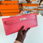 KELLY CUT 31 IN WATERMELON PINK  WITH SILVER HARDWARE - Image 4