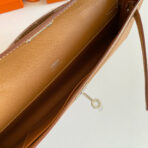 KELLY CUT 31 IN BRONZE BROWN  WITH SILVER HARDWARE - Image 8