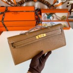 KELLY CUT 31 IN BRONZE BROWN  WITH GOLD HARDWARE - Image 4