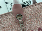 CC DEAUVILLE LARGE 38 TOTE BAG IN LIGHT PINK CANVAS - Image 6