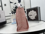 CC DEAUVILLE LARGE 38 TOTE BAG IN LIGHT PINK CANVAS - Image 10
