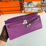 KELLY CUT 31 IN VIOLET PURPLE  WITH SILVER HARDWARE - Image 2