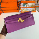 KELLY CUT 31 IN VIOLET PURPLE  WITH GOLD HARDWARE - Image 3