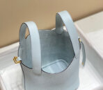 HERM Picotin lock 18 sapphire blue  GHW - Image 6