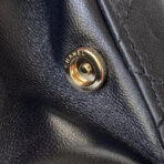 CC MINI 15 BOX BAG IN BLACK CALFSKIN GOLD HARDWARE - Image 8
