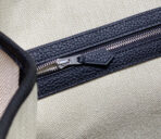 GARDEN PARTY 36CM IN WHITE TOILETS COTTON CANVAS AND BLACK - Image 8