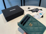 CC ZIPPED COIN PURSE 11 OCEAN GRAINED CALFSKIN - Image 4