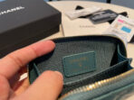 CC ZIPPED COIN PURSE 11 OCEAN GRAINED CALFSKIN - Image 5