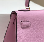 KELLY MINI 20 BAG IN BABY PINK  WITH GOLD HARDWARE - Image 8