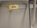 KELLY MINI 20 BAG IN LIGHT BROWN  WITH GOLD HARDWARE - Image 4