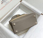 KELLY MINI 20 BAG IN LIGHT BROWN  WITH GOLD HARDWARE - Image 8