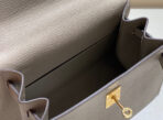 KELLY MINI 20 BAG IN LIGHT BROWN  WITH GOLD HARDWARE - Image 3