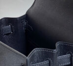 KELLY MINI 20 BAG IN BLACK  WITH GOLD HARDWARE - Image 5