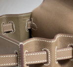 KELLY MINI 20 BAG IN MEDIUM BROWN  WITH GOLD HARDWARE - Image 7