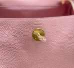 HM LINDY 26 BAG IN BABY PINK   GOLD HARDWARE - Image 6