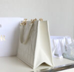 LARGE TOTE BOOK 36 BAG IN WHITE - Image 4