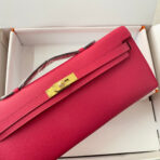 KELLY CUT 31 IN CHERRY RED  WITH GOLD HARDWARE - Image 4