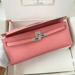 KELLY CUT 31 IN SALMON PINK  WITH SILVER HARDWARE - Image 3
