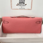KELLY CUT 31 IN SALMON PINK  WITH GOLD HARDWARE - Image 5