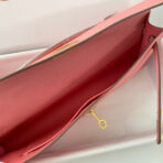 KELLY CUT 31 IN SALMON PINK  WITH GOLD HARDWARE - Image 7