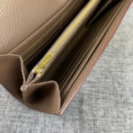 HM CLUTCH CONSTANCE 22 ASH BROWN  GOLD HARDWARE - Image 6