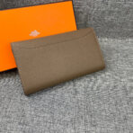 HM CLUTCH CONSTANCE 22 ASH BROWN  GOLD HARDWARE - Image 7